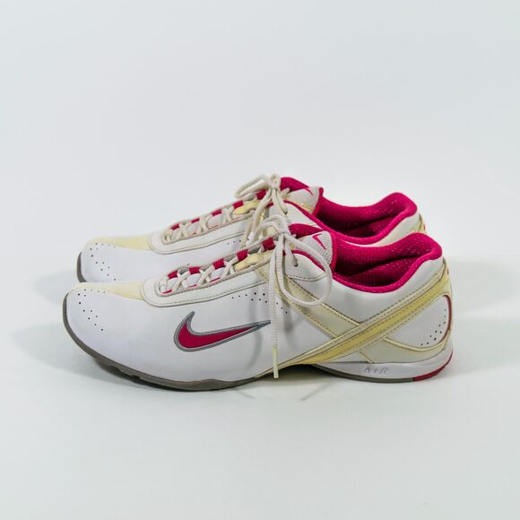 Nike Air Cardio III 408069-108 White Pink Training Running Sneaker Shoes Sz 9 - Picture 4 of 8